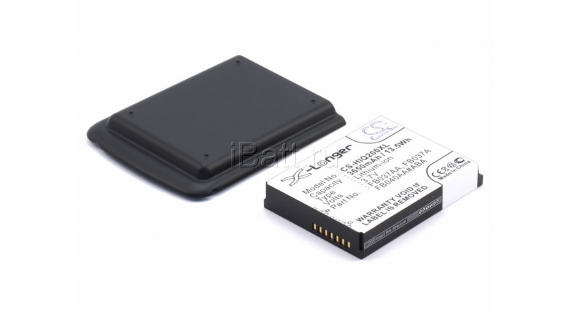 Аккумуляторная батарея iBatt iB-M105 для телефонов, смартфонов HPЕмкость (mAh): 3650. Напряжение (V): 3,7