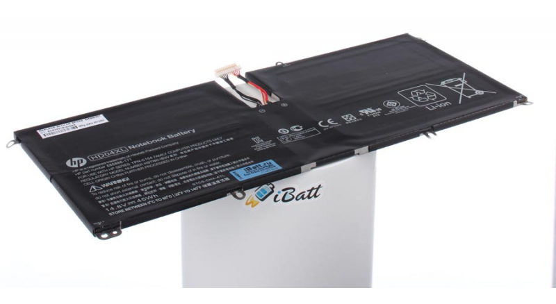 Аккумуляторная батарея для ноутбука HP-Compaq ENVY 13-2003ef Spectre XT Ultrabook. Артикул iB-A623.Емкость (mAh): 3040. Напряжение (V): 14,8