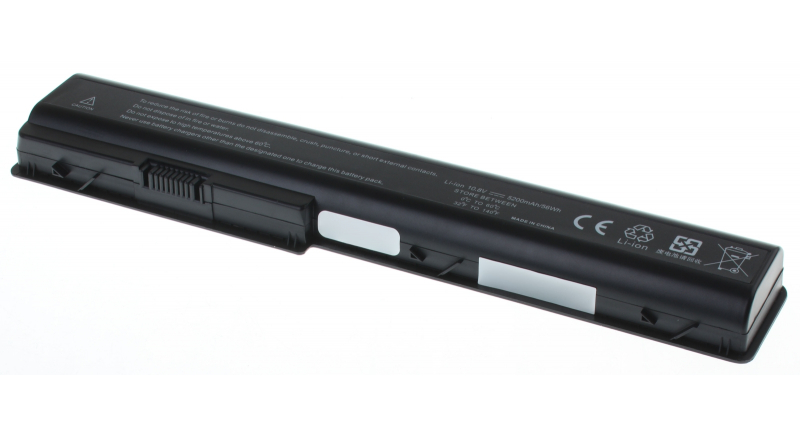 Аккумуляторная батарея для ноутбука HP-Compaq HDX X18-1000EO. Артикул iB-A372H.Емкость (mAh): 5200. Напряжение (V): 10,8