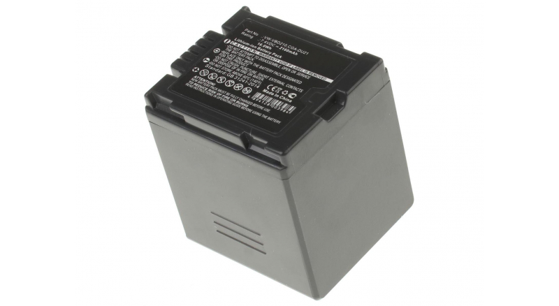 Аккумуляторная батарея CGR-DU06 для фотоаппаратов и видеокамер Panasonic. Артикул iB-F314.Емкость (mAh): 2160. Напряжение (V): 7,4