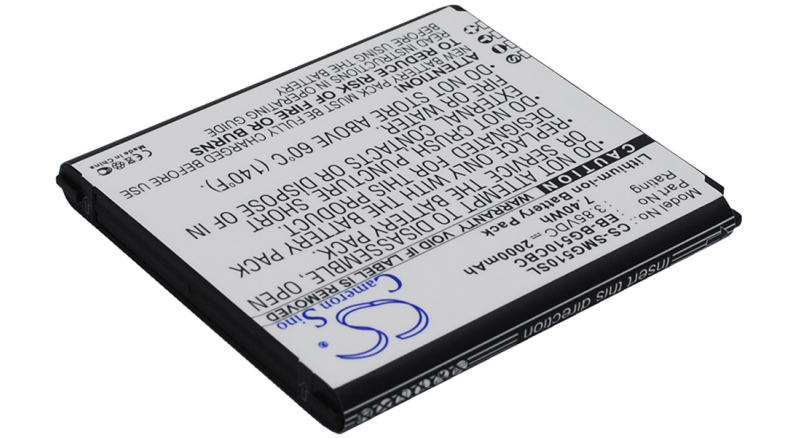 Аккумуляторная батарея EB-BG510CBC для телефонов, смартфонов Samsung. Артикул iB-M1146.Емкость (mAh): 2000. Напряжение (V): 3,85