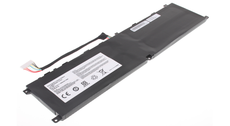 Аккумуляторная батарея для ноутбука MSI P65 Creator. Артикул iB-A1723.Емкость (mAh): 5200. Напряжение (V): 15,2