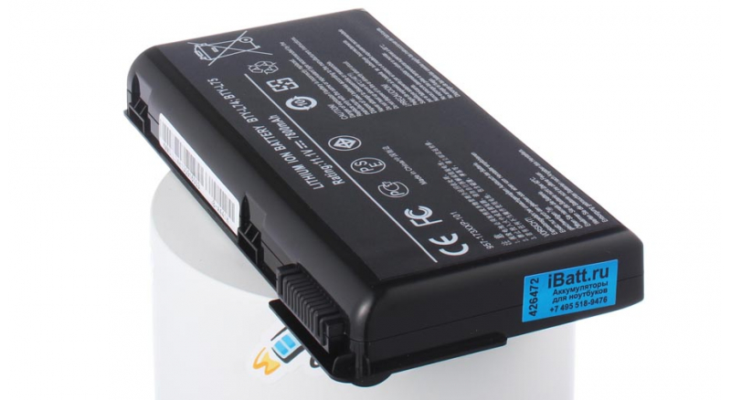 Аккумуляторная батарея для ноутбука MSI CR630. Артикул iB-A441H.Емкость (mAh): 7200. Напряжение (V): 11,1