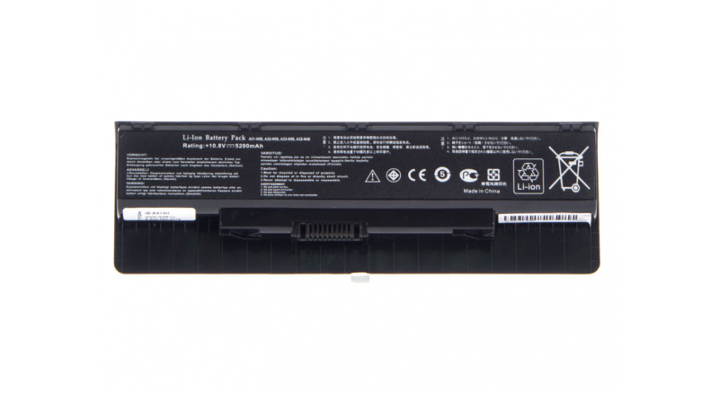 Аккумуляторная батарея для ноутбука Asus G56JK. Артикул iB-A413H.Емкость (mAh): 5200. Напряжение (V): 10,8