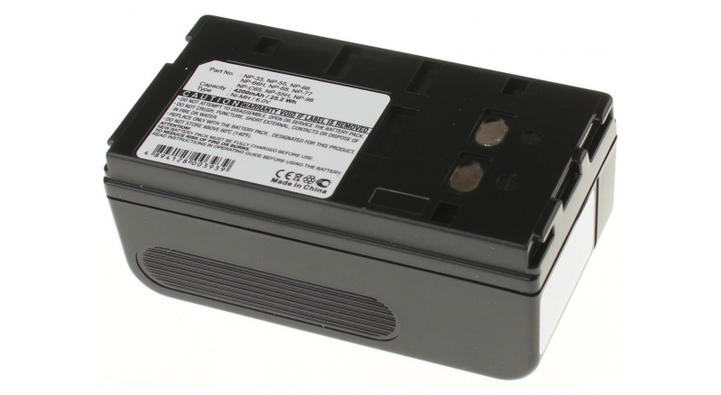 Аккумуляторные батареи для фотоаппаратов и видеокамер JVC GR-SXM81Емкость (mAh): 4200. Напряжение (V): 6