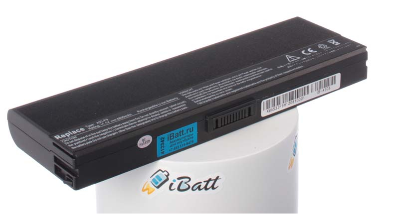 Аккумуляторная батарея для ноутбука Asus F6V-3P103C. Артикул iB-A108.Емкость (mAh): 6600. Напряжение (V): 11,1