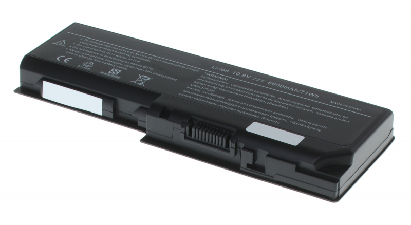 Аккумуляторная батарея для ноутбука Toshiba Equium P200-1ED. Артикул 11-1542.Емкость (mAh): 6600. Напряжение (V): 11,1