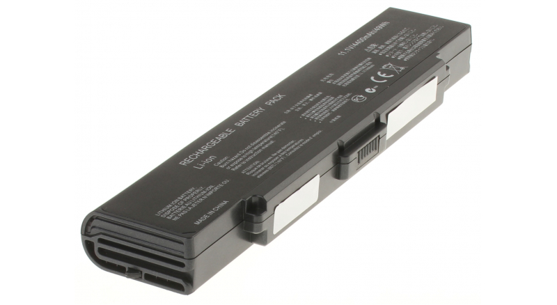 Аккумуляторная батарея для ноутбука Sony VAIO VGN-CR11H/B. Артикул 11-1581.Емкость (mAh): 4400. Напряжение (V): 11,1