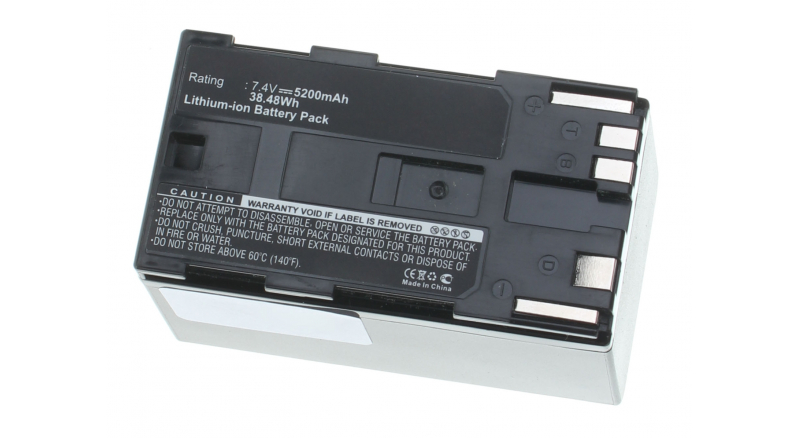 Аккумуляторная батарея iBatt iB-F467 для фотокамер и видеокамер CanonЕмкость (mAh): 5200. Напряжение (V): 7,4