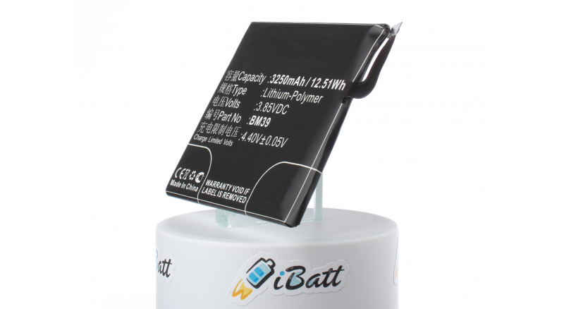 Аккумуляторная батарея iBatt iB-M2985 для телефонов, смартфонов RedmiЕмкость (mAh): 3250. Напряжение (V): 3,85