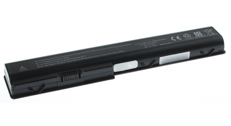 Аккумуляторная батарея для ноутбука HP-Compaq HDX X18-1175EE. Артикул iB-A372H.Емкость (mAh): 5200. Напряжение (V): 10,8