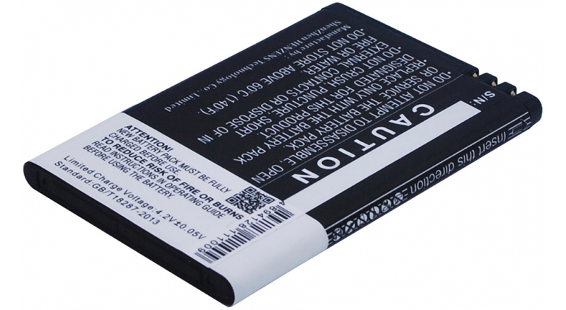 Аккумуляторная батарея для телефона, смартфона Hyundai MB-140. Артикул iB-M2023.Емкость (mAh): 1700. Напряжение (V): 3,7