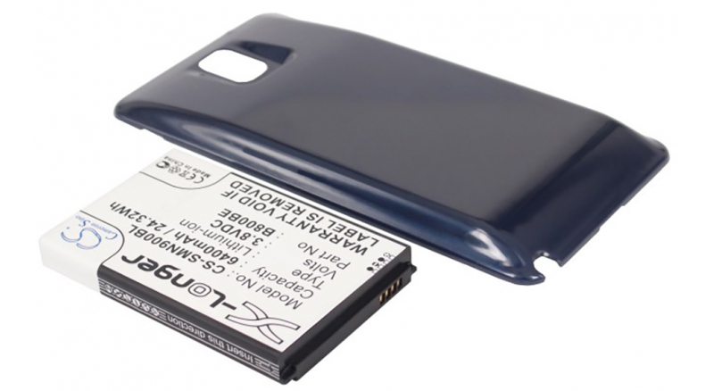 Аккумуляторная батарея для телефона, смартфона Samsung SGH-N075 Galaxy Note 3. Артикул iB-M583.Емкость (mAh): 6400. Напряжение (V): 3,8