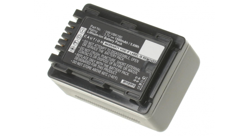 Аккумуляторные батареи для фотоаппаратов и видеокамер Panasonic SDR-H85KЕмкость (mAh): 1500. Напряжение (V): 3,7