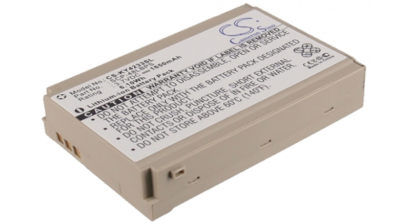 Аккумуляторная батарея SCP-48LBPS для телефонов, смартфонов Kyocera. Артикул iB-M2069.Емкость (mAh): 1650. Напряжение (V): 3,7