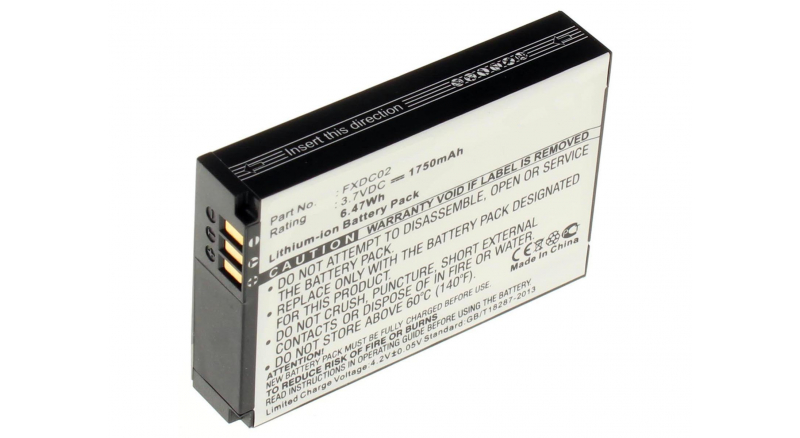 Батарея iB-F427Емкость (mAh): 1750. Напряжение (V): 3,7