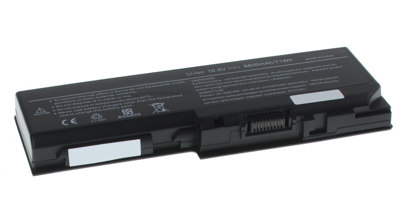 Аккумуляторная батарея для ноутбука Toshiba Satellite P300D-12C. Артикул 11-1542.Емкость (mAh): 6600. Напряжение (V): 11,1