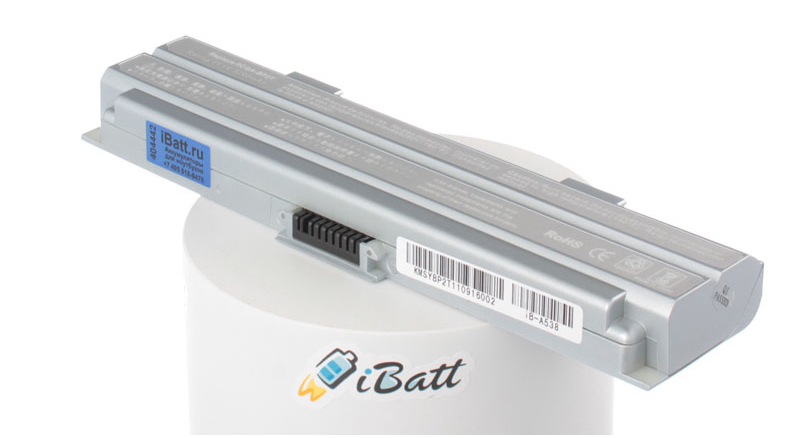 Аккумуляторная батарея iBatt iB-A538 для ноутбука SonyЕмкость (mAh): 4400. Напряжение (V): 11,1