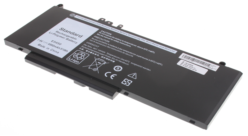 Аккумуляторная батарея для ноутбука Dell Latitude E5550-7850. Артикул iB-A934.Емкость (mAh): 6700. Напряжение (V): 7,4