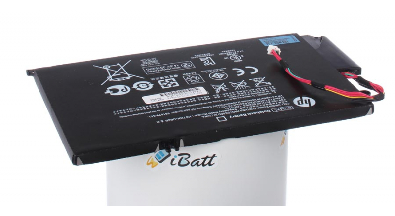 Аккумуляторная батарея для ноутбука HP-Compaq ENVY Ultrabook 4-1130la. Артикул iB-A615.Емкость (mAh): 3400. Напряжение (V): 14,8