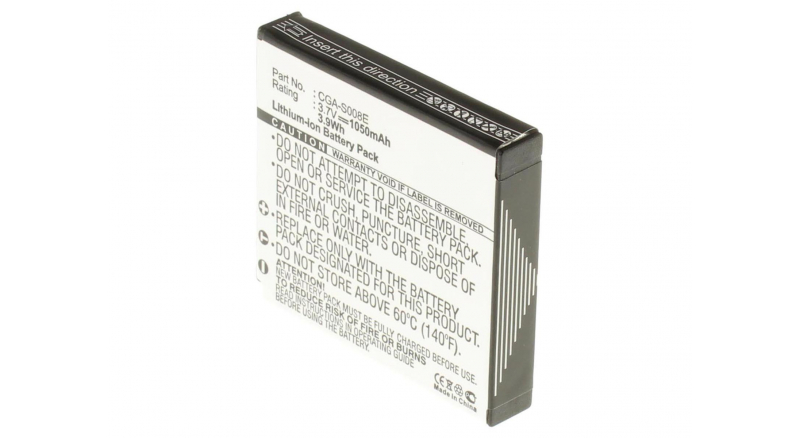 Аккумуляторная батарея BP-DC6-J для фотоаппаратов и видеокамер Panasonic. Артикул iB-F187.Емкость (mAh): 1050. Напряжение (V): 3,7