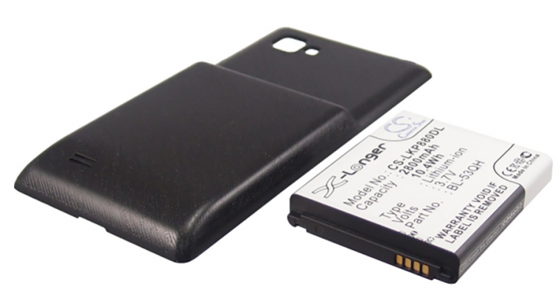 Аккумуляторная батарея BL-53QH для телефонов, смартфонов LG. Артикул iB-M458.Емкость (mAh): 2800. Напряжение (V): 3,7