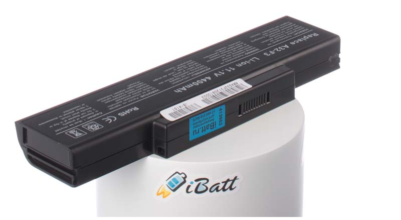 Аккумуляторная батарея для ноутбука Asus F3TC. Артикул iB-A161.Емкость (mAh): 4400. Напряжение (V): 11,1
