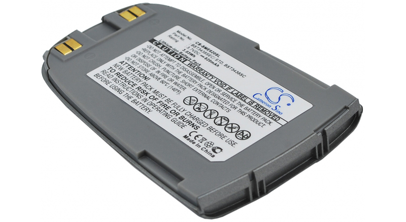 Аккумуляторная батарея для телефона, смартфона Samsung SGH-E628. Артикул iB-M273.Емкость (mAh): 820. Напряжение (V): 3,7