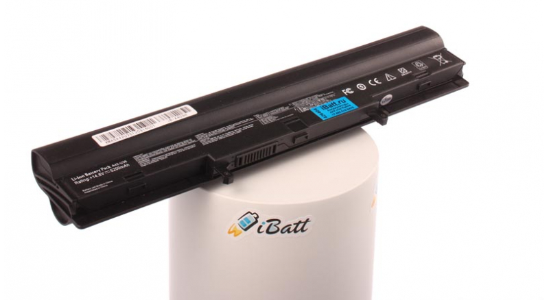 Аккумуляторная батарея для ноутбука Asus U32VJ. Артикул iB-A409H.Емкость (mAh): 5200. Напряжение (V): 14,8
