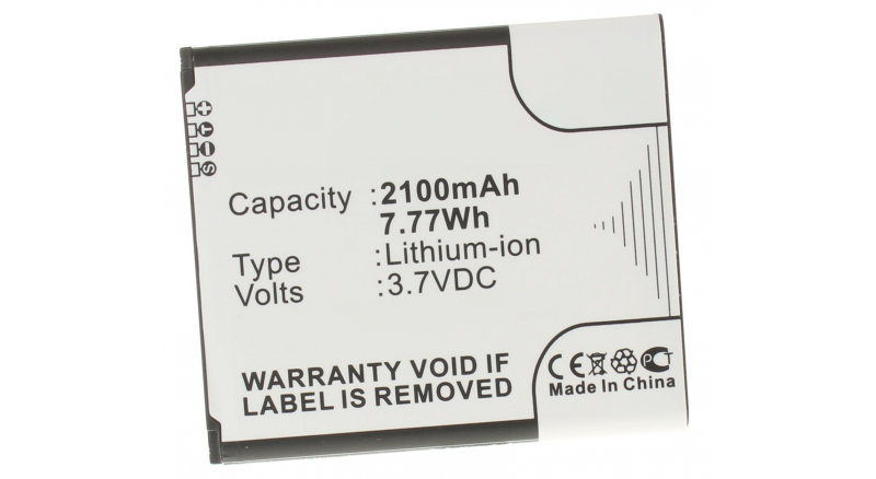 Аккумуляторная батарея iBatt iB-M597 для телефонов, смартфонов SamsungЕмкость (mAh): 2100. Напряжение (V): 3,7