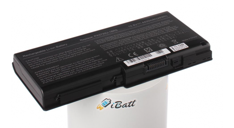 Аккумуляторная батарея PA3729U-1BAS для ноутбуков Toshiba. Артикул 11-1320.Емкость (mAh): 4400. Напряжение (V): 10,8