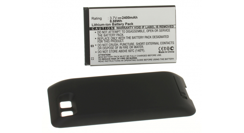 Аккумуляторная батарея для телефона, смартфона Motorola Defy. Артикул iB-M380.Емкость (mAh): 2400. Напряжение (V): 3,7