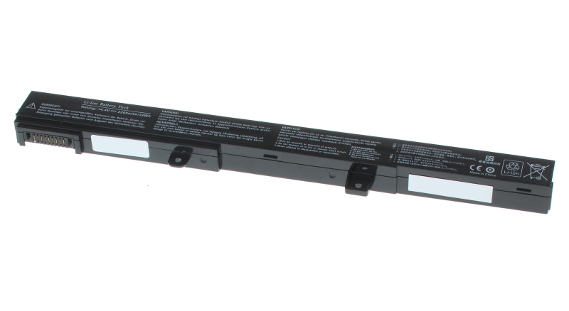 Аккумуляторная батарея для ноутбука Asus F551CA. Артикул iB-A915.Емкость (mAh): 2200. Напряжение (V): 14,4