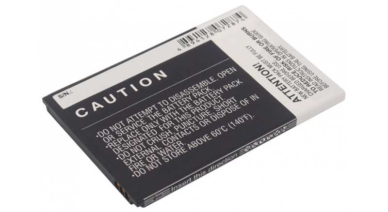 Аккумуляторная батарея для телефона, смартфона ZTE Sonata 4G. Артикул iB-M1371.Емкость (mAh): 1800. Напряжение (V): 3,7