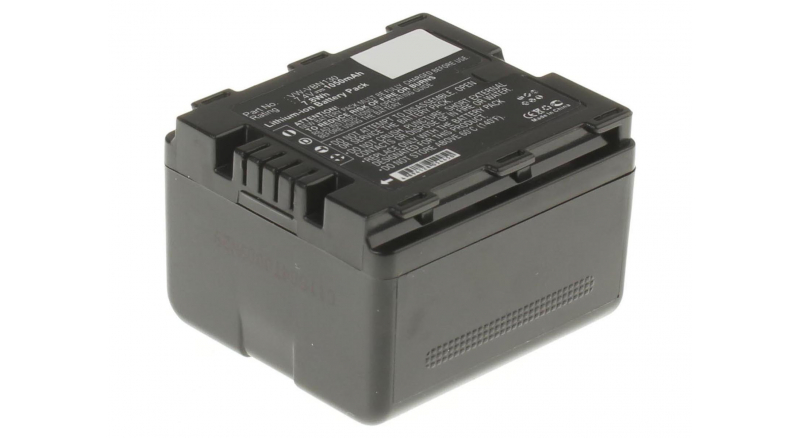 Аккумуляторные батареи для фотоаппаратов и видеокамер Panasonic HC-X810Емкость (mAh): 1050. Напряжение (V): 7,4