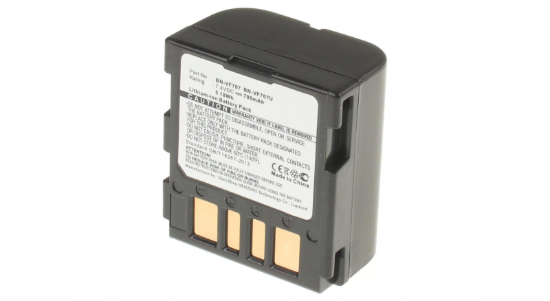 Аккумуляторные батареи для фотоаппаратов и видеокамер JVC GR-DF550USЕмкость (mAh): 700. Напряжение (V): 7,4