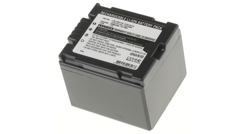 Аккумуляторные батареи для фотоаппаратов и видеокамер Panasonic NV-GS85Емкость (mAh): 1440. Напряжение (V): 7,4