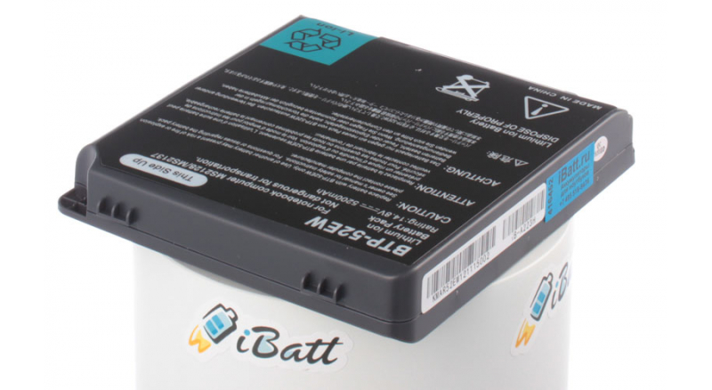 Аккумуляторная батарея iBatt iB-A223H для ноутбука iRUЕмкость (mAh): 5200. Напряжение (V): 14,8