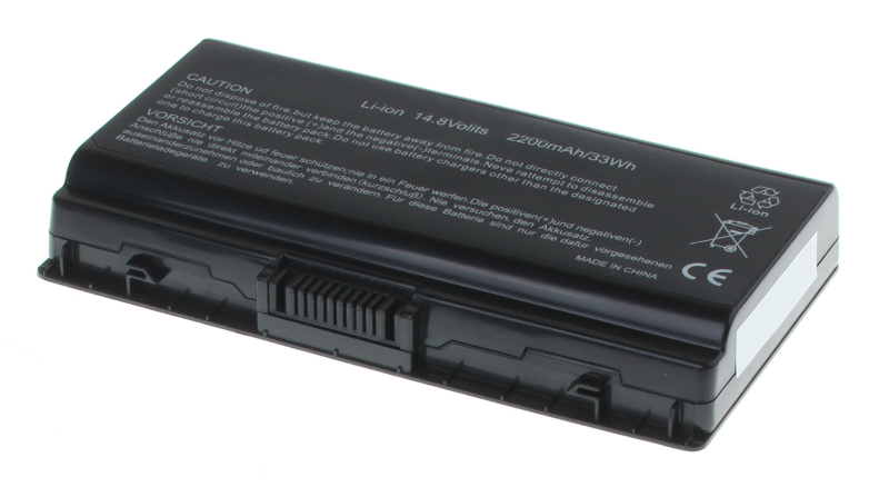 Аккумуляторная батарея для ноутбука Toshiba Satellite L40-165. Артикул 11-1403.Емкость (mAh): 2200. Напряжение (V): 14,4