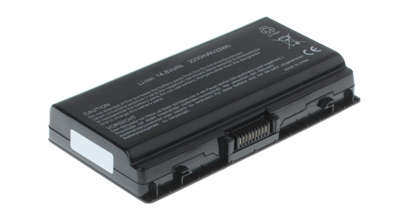 Аккумуляторная батарея для ноутбука Toshiba Equium L40. Артикул 11-1403.Емкость (mAh): 2200. Напряжение (V): 14,4