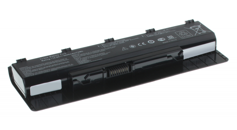 Аккумуляторная батарея для ноутбука Asus G56JK. Артикул iB-A413X.Емкость (mAh): 6800. Напряжение (V): 10,8