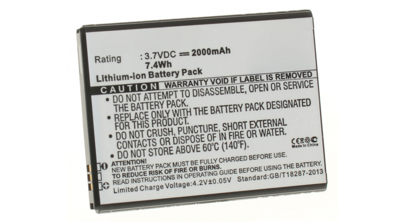 Аккумуляторная батарея iBatt iB-M1037 для телефонов, смартфонов SamsungЕмкость (mAh): 2000. Напряжение (V): 3,7