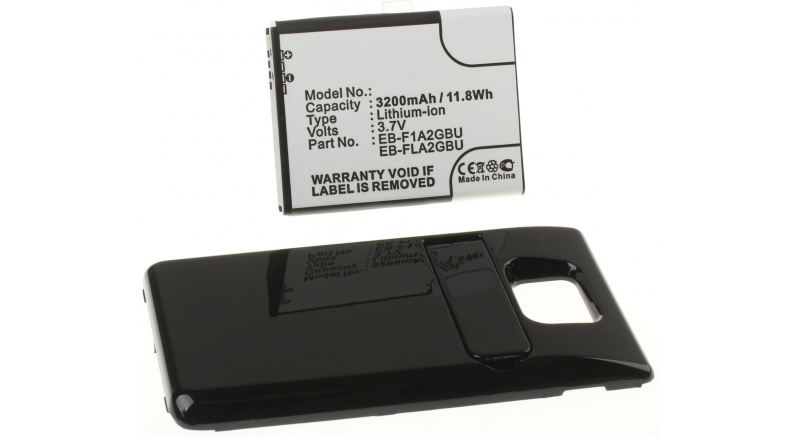 Аккумуляторная батарея EB-FLA2GBU для телефонов, смартфонов Samsung. Артикул iB-M329.Емкость (mAh): 3200. Напряжение (V): 3,7