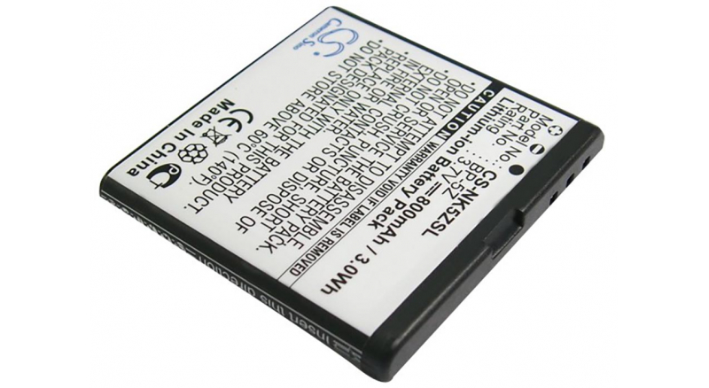 Аккумуляторная батарея BP-5Z для телефонов, смартфонов Nokia. Артикул iB-M1040.Емкость (mAh): 800. Напряжение (V): 3,7