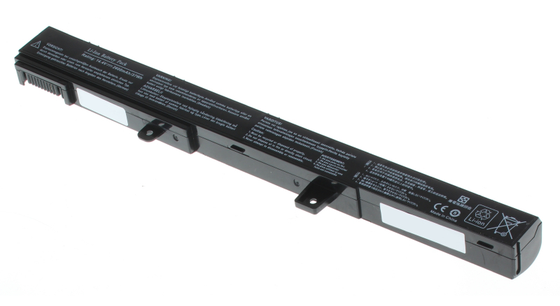 Аккумуляторная батарея для ноутбука Asus X551. Артикул iB-A915H.Емкость (mAh): 2600. Напряжение (V): 14,4