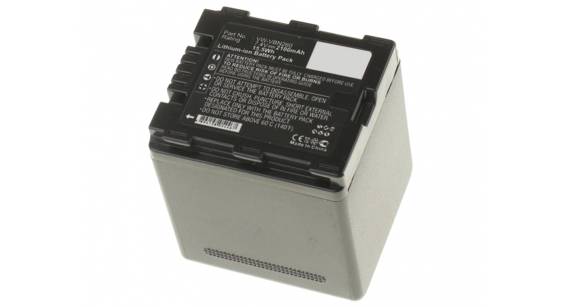 Аккумуляторная батарея VW-VBN130E-K для фотоаппаратов и видеокамер Panasonic. Артикул iB-F229.Емкость (mAh): 2100. Напряжение (V): 7,4