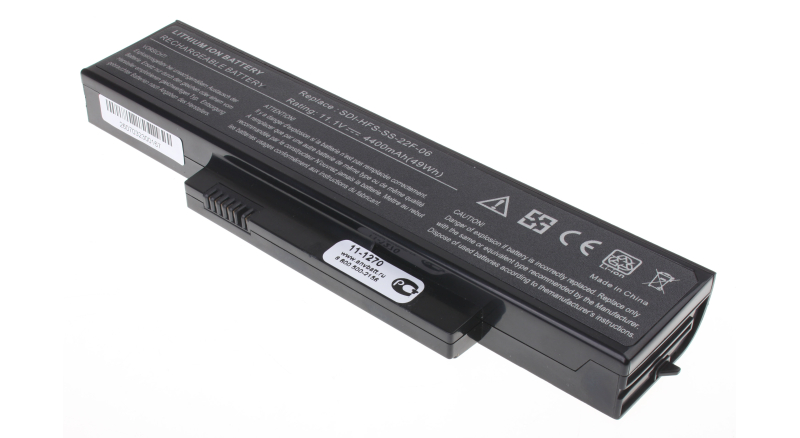 Аккумуляторная батарея для ноутбука Fujitsu-Siemens Esprimo Mobile V5515. Артикул 11-1270.Емкость (mAh): 4400. Напряжение (V): 11,1