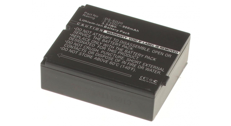 Аккумуляторные батареи для фотоаппаратов и видеокамер AEE Magicam SD22Емкость (mAh): 900. Напряжение (V): 3,7