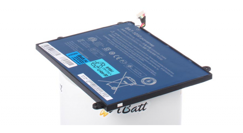 Аккумуляторная батарея для ноутбука Acer Iconia Tab A501 64Gb. Артикул iB-A641.Емкость (mAh): 3250. Напряжение (V): 7,4