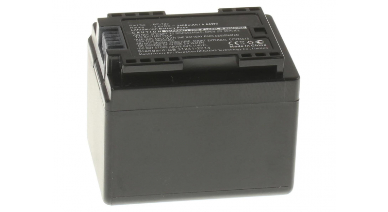 Аккумуляторная батарея BP-745 для фотоаппаратов и видеокамер Canon. Артикул iB-F134.Емкость (mAh): 2400. Напряжение (V): 3,6